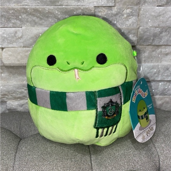 Squishmallow Harry Potter 6.5” Slytherin Snake 🐍 ✨NWT‼️ - Picture 3 of 4